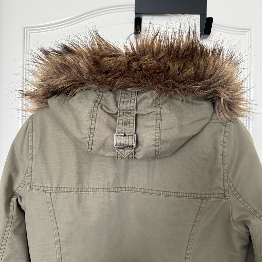 Abercrombie & Fitch Sherpa Lined Utility Jacket C… - image 5